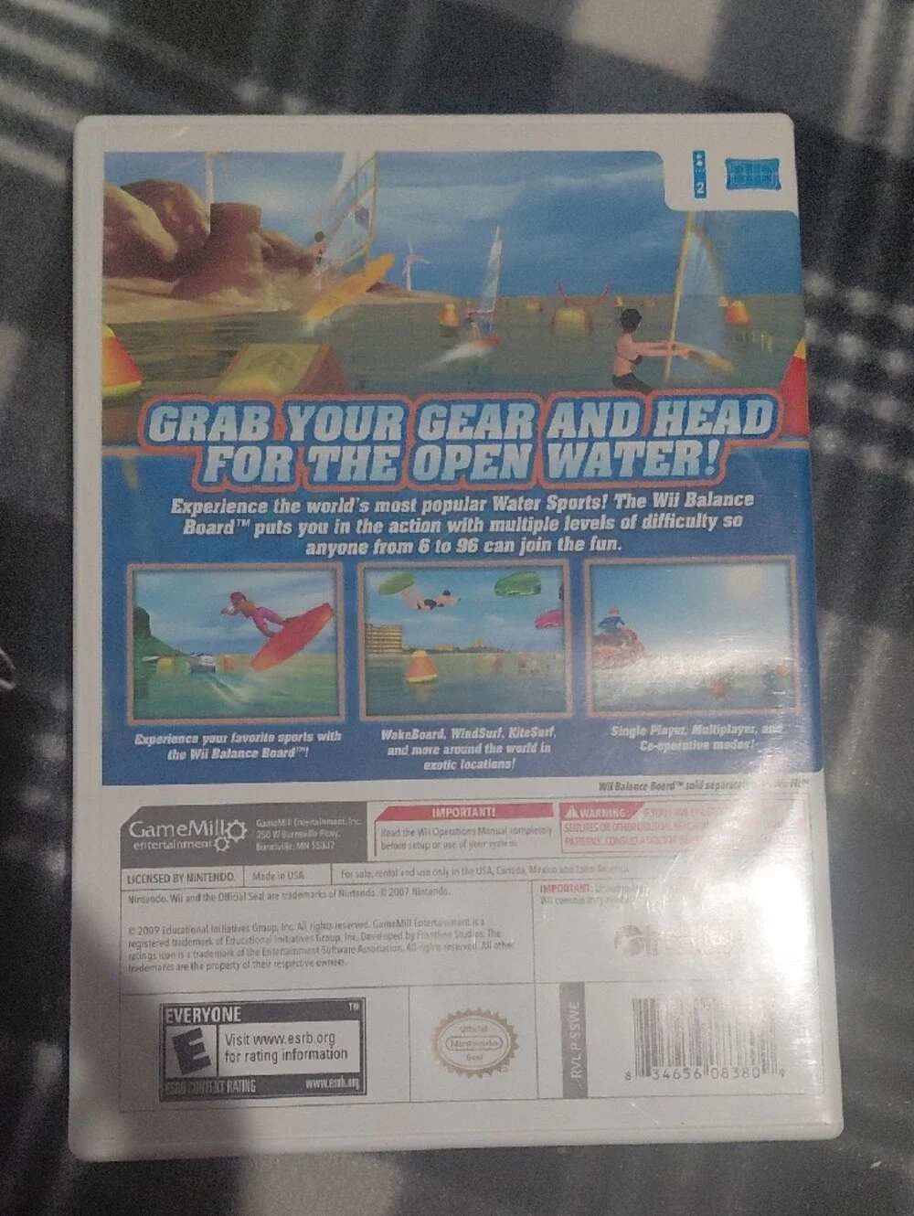 Nintendo Wii Water Sports Game